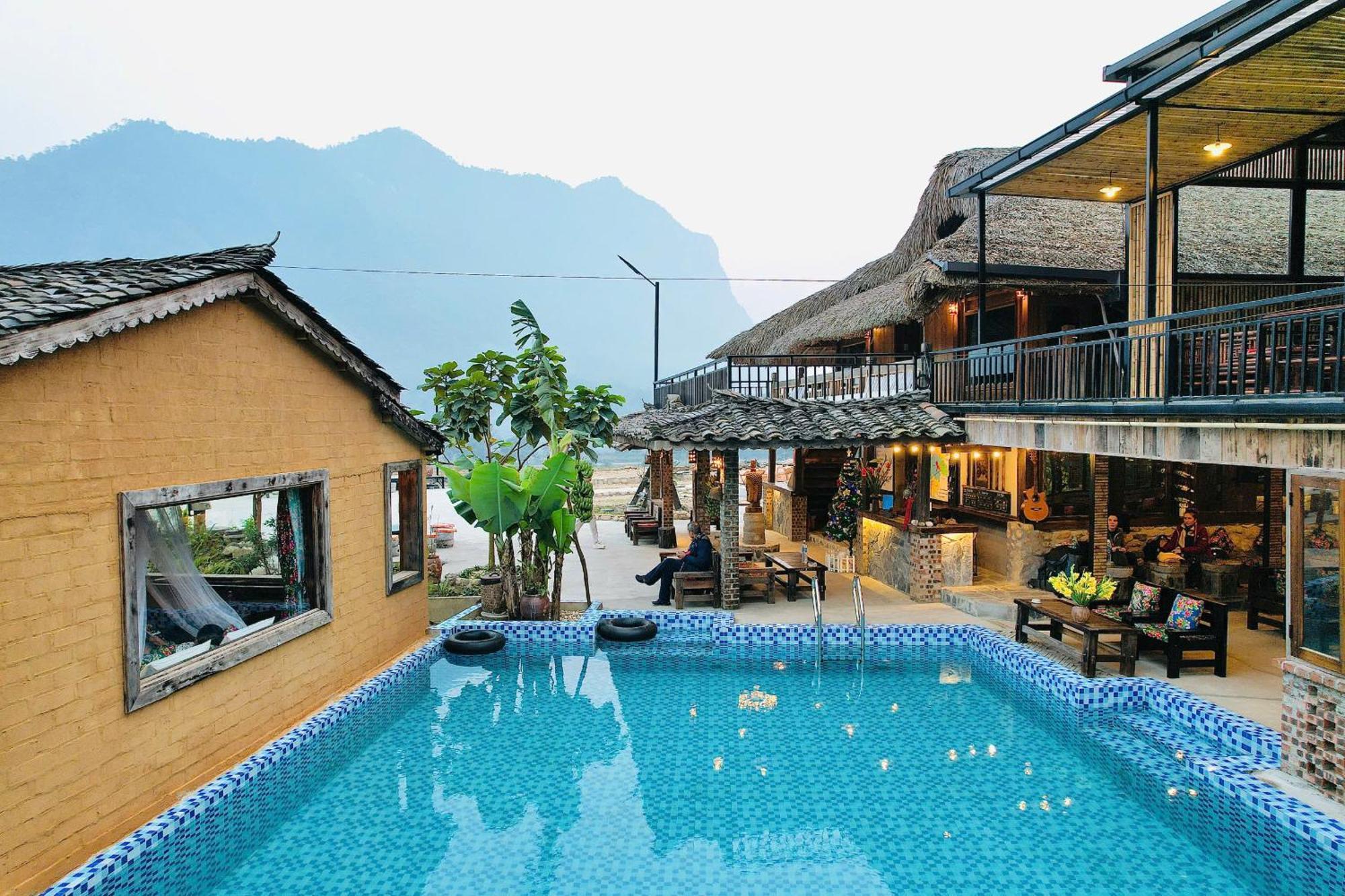 Ban Bang Ecolodge Tours & Motorbike Rental Ha Giang Exteriér fotografie